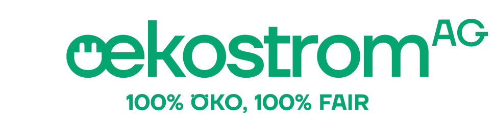 oekostrom AG Logo mit Claim