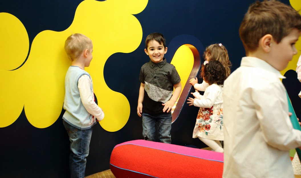 Kinder beim Spielen im ZOOM Kindermuseum