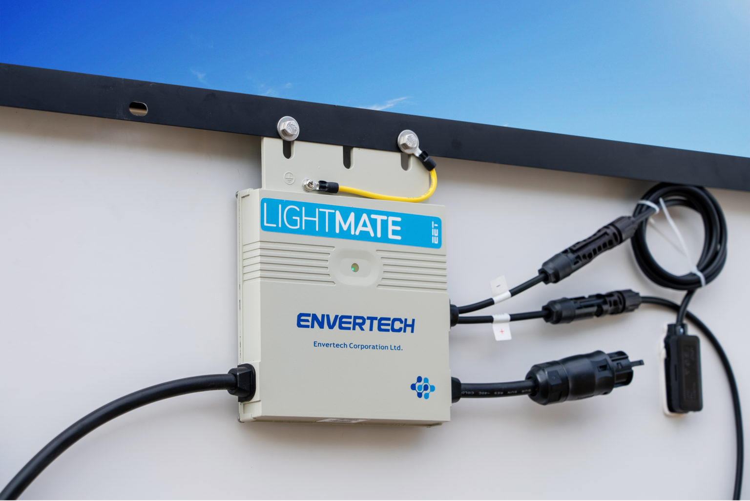 Installierte EET Lightmate Verkabelung